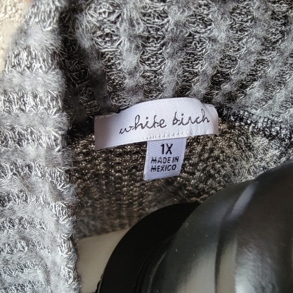 NWOT Boutique Quarter Zip Sweater sz 1X - Picture 5 of 6